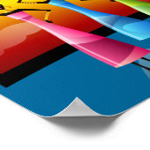 Afrikanische Frauen mit Schiffspopster Poster (Ecke)