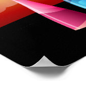 Afrikanische Frauen mit Töpferei auf den Köpfen Poster (Ecke)