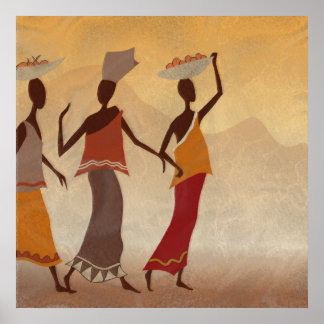 Afrikanische Frauen Poster