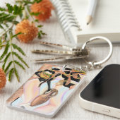 Afrikanische Frauen Schlüsselanhänger Gaben Modern (Vorderseite rechts)