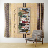 Afrikanische Freiheit Wandteppich (Beispiel (Horizontal))