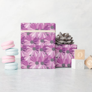 Afrikanische Gänseblümchen-Blumenmuster Geschenkpapier