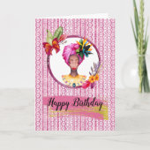 Afrikanische Geburtskarte Karte (Vorderseite)