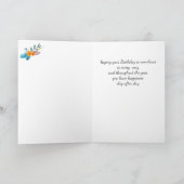 Afrikanische Geburtskarte Karte (Innenseite)