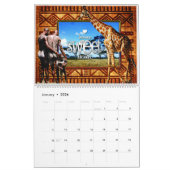 Afrikanische Gegenwartskunst und Folklorekunst Kalender (Jan 2026)