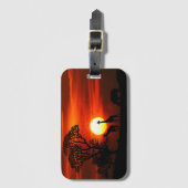 Afrikanische Gepäckanhänger (Vorderseite Vertikal)