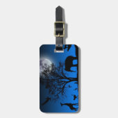 afrikanische Gepäckmarke Gepäckanhänger (Vorderseite vertikal)