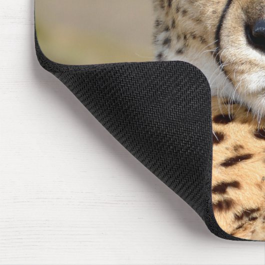 Afrikanische Geparden Mousepad (Ecke)