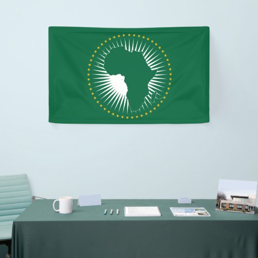 Afrikanische Gewerkschaft-Flagge (Afrika) (Panafri Banner (Messeveranstaltung)