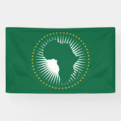 Afrikanische Gewerkschaft-Flagge (Afrika) (Panafri Banner (Horizontal)