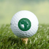 Afrikanische Gewerkschaft-Flagge (Afrika) (Panafri Golfball (Insitu T-Shirt)