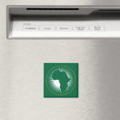 Afrikanische Gewerkschaft-Flagge (Afrika) (Panafri Magnet (In Situ (Geschirrspüler))