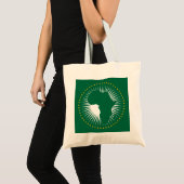Afrikanische Gewerkschaft-Flagge (Afrika) (Panafri Tragetasche (Vorderseite (Produkt))
