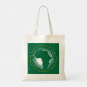Afrikanische Gewerkschaft-Flagge (Afrika) (Panafri Tragetasche (Rückseite)