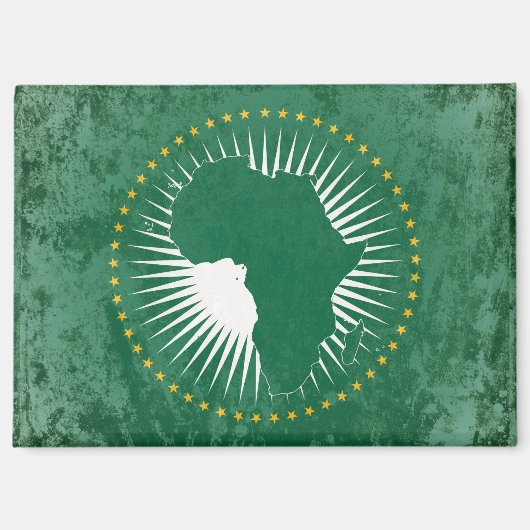 Afrikanische Gewerkschaft Magnet (Vorderseite)