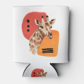 Afrikanische Giraffe Dosenkühler (Vorderseite)