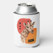 Afrikanische Giraffe Dosenkühler (Kanne Rückseite)