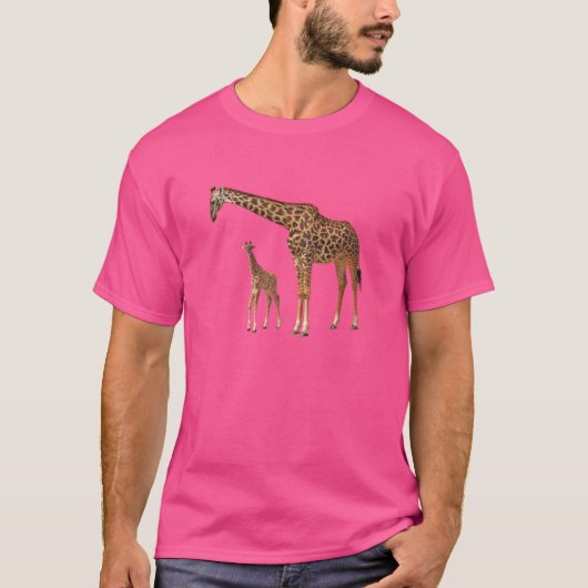 Afrikanische Giraffe-T - Shirt (Vorderseite)