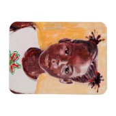Afrikanische Girl Magnet (Horizontal)