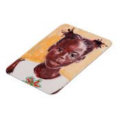Afrikanische Girl Magnet (Linke Seite)
