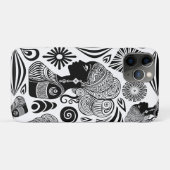 Afrikanische Girl Portrait Tribal Tattoo Case-Mate iPhone Hülle (Rückseite (Horizontal))