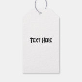 Afrikanische Girl Portrait Tribal Tattoo Geschenkanhänger (Rückseite)