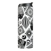 Afrikanische Girl Portrait Tribal Tattoo Thermosbecher (Nach links gedreht)