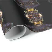 Afrikanische Goddess Wrapping Paper Geschenkpapier (Rolleneckpunkt)