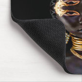 Afrikanische Göttin Mousepad (Ecke)