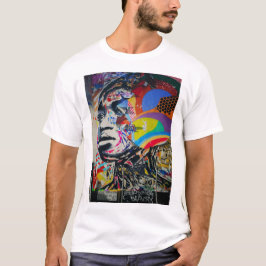 Afrikanische Graffiti-Kunst T-Shirt