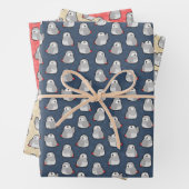 Afrikanische Graue Geschenkpapier Set (Beispiel)