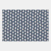 Afrikanische Graue Geschenkpapier Set (Vorderseite)