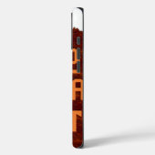 Afrikanische Gruß: Jambo Hakuna Matata Holzdesign Case-Mate iPhone Hülle (Rückseite / Links)