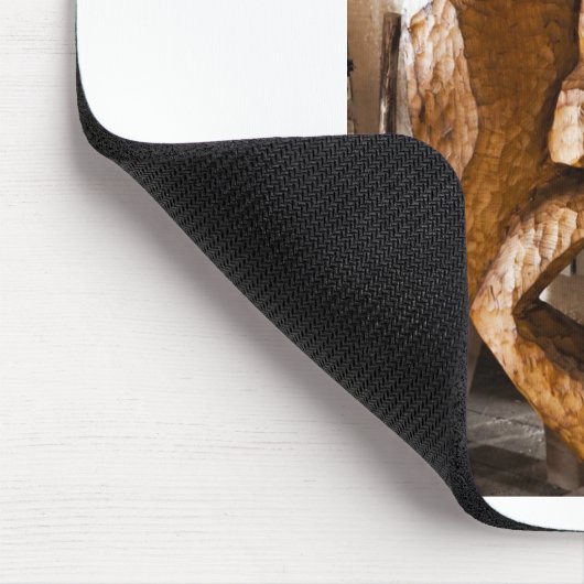 Afrikanische Handmaske Mousepad (Ecke)