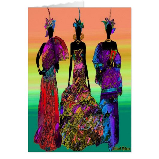 Afrikanische Hochzeit (Vorne)