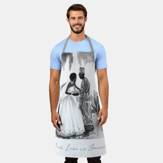 Afrikanische Hochzeit Schürze (Getragen)