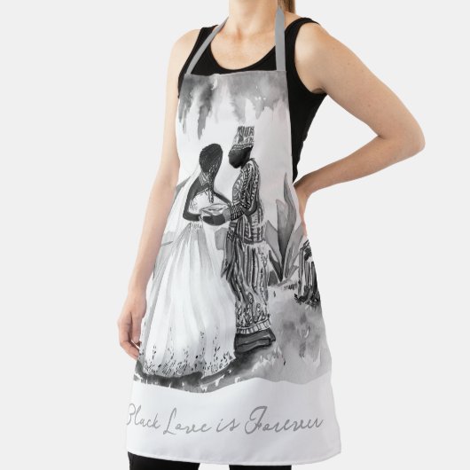 Afrikanische Hochzeit Schürze (InSitu)