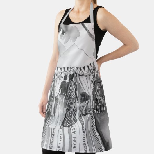 Afrikanische Hochzeit Schürze (InSitu)