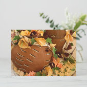 Afrikanische Hochzeitseinladung Einladung (Stehend Vorderseite)