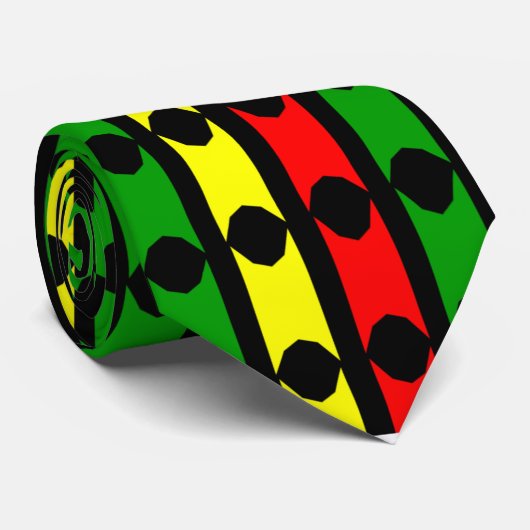 Afrikanische Innovation Krawatte (Gerollt)