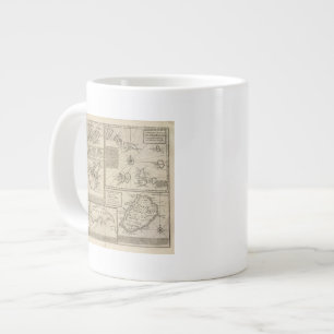 Afrikanische Inseln Jumbo-Tasse
