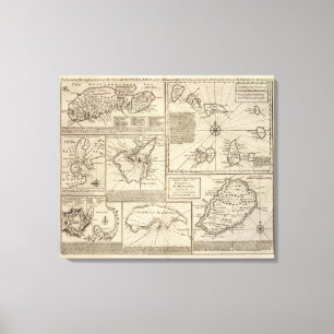 Afrikanische Inseln Leinwanddruck