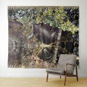 Afrikanische Jungle-Blume Wandteppich (Beispiel (Horizontal))