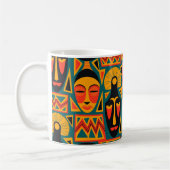 Afrikanische Kaffee-klassische Tasse (Links)