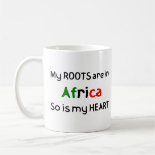 afrikanische Kaffee-Tasse Kaffeetasse