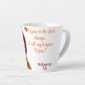 Afrikanische Kaffee-Tasse Milchtasse (Rechte Ecke)