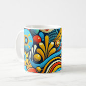 Afrikanische Kaffeetasse (Vorderseite Links)