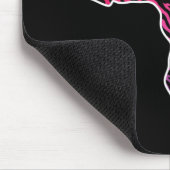 Afrikanische Karte Afrikanischer Pride Zebra Muste Mousepad (Ecke)