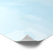 Afrikanische Karte Aquarellbilder-Poster Poster (Ecke)