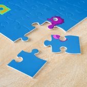Afrikanische Karte für Kinder Puzzle (Seite)